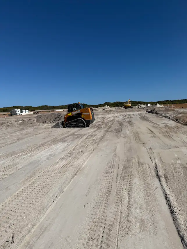 Dewatering and trench support on Jurien Bay sewer works