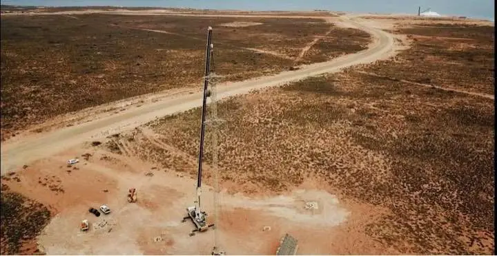 Remote mining civil earthworks for autonomous tower sites