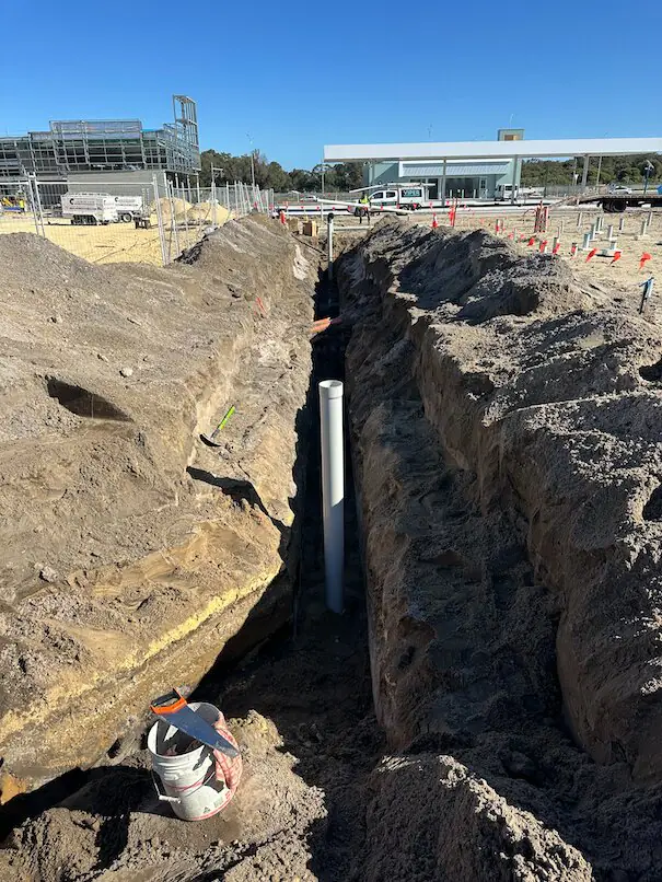 Completed sewer infrastructure works in Dayton