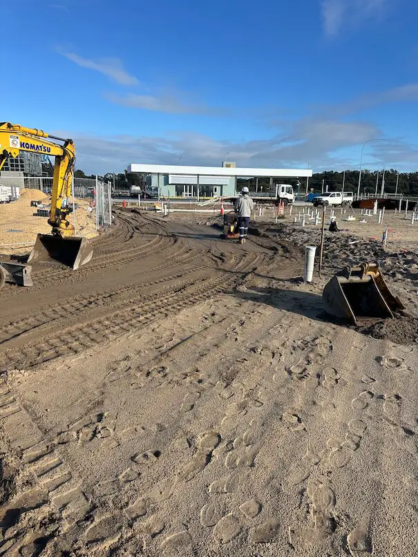 Dewatering setup for Dayton sewer infrastructure works
