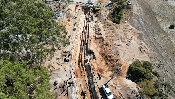 Andrea Drive - Sewer project image 2