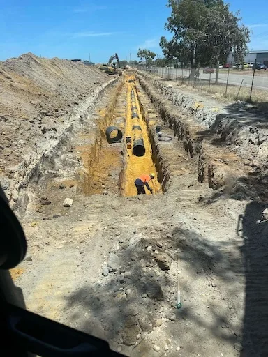 Bellevue Metro Rail project in Bellevue, Western Australia