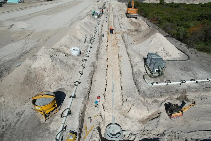 Coalseam Way - Sewer project image 1